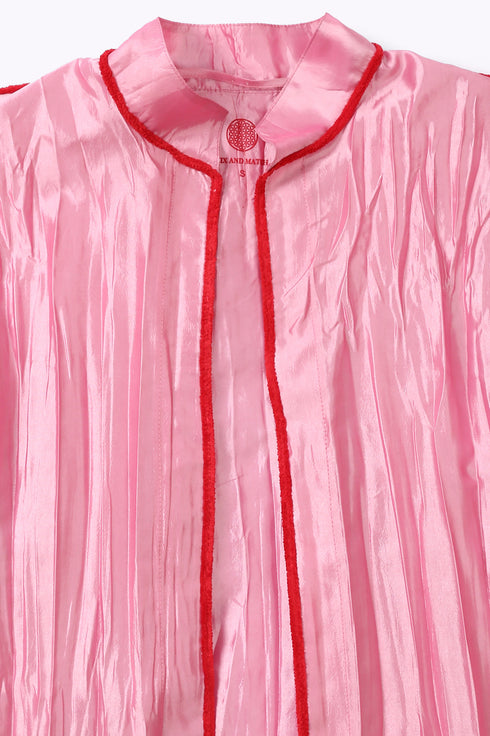 Short jacket in taffeta